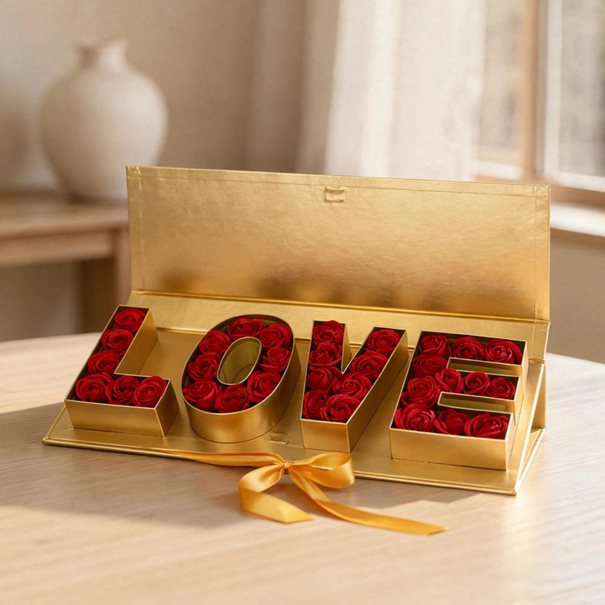 35 Red Roses Love Box