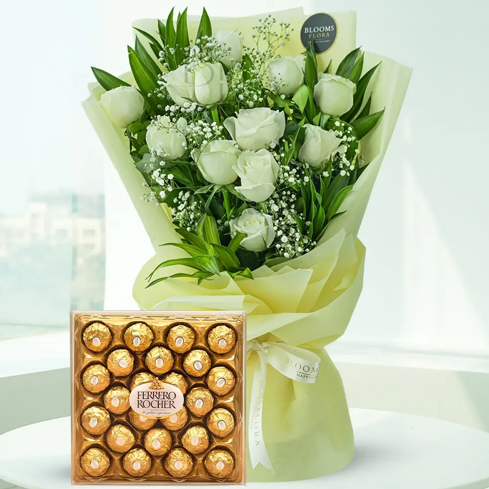 Roses & Chocolates Bouquet