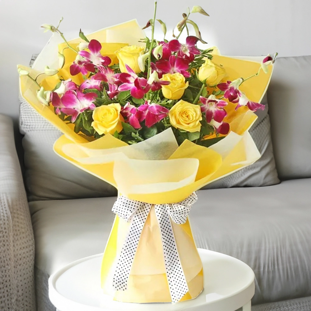 Roses & Orchids Bouquet