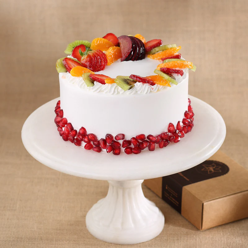 Fresh Fruit Cake 1kg Premium