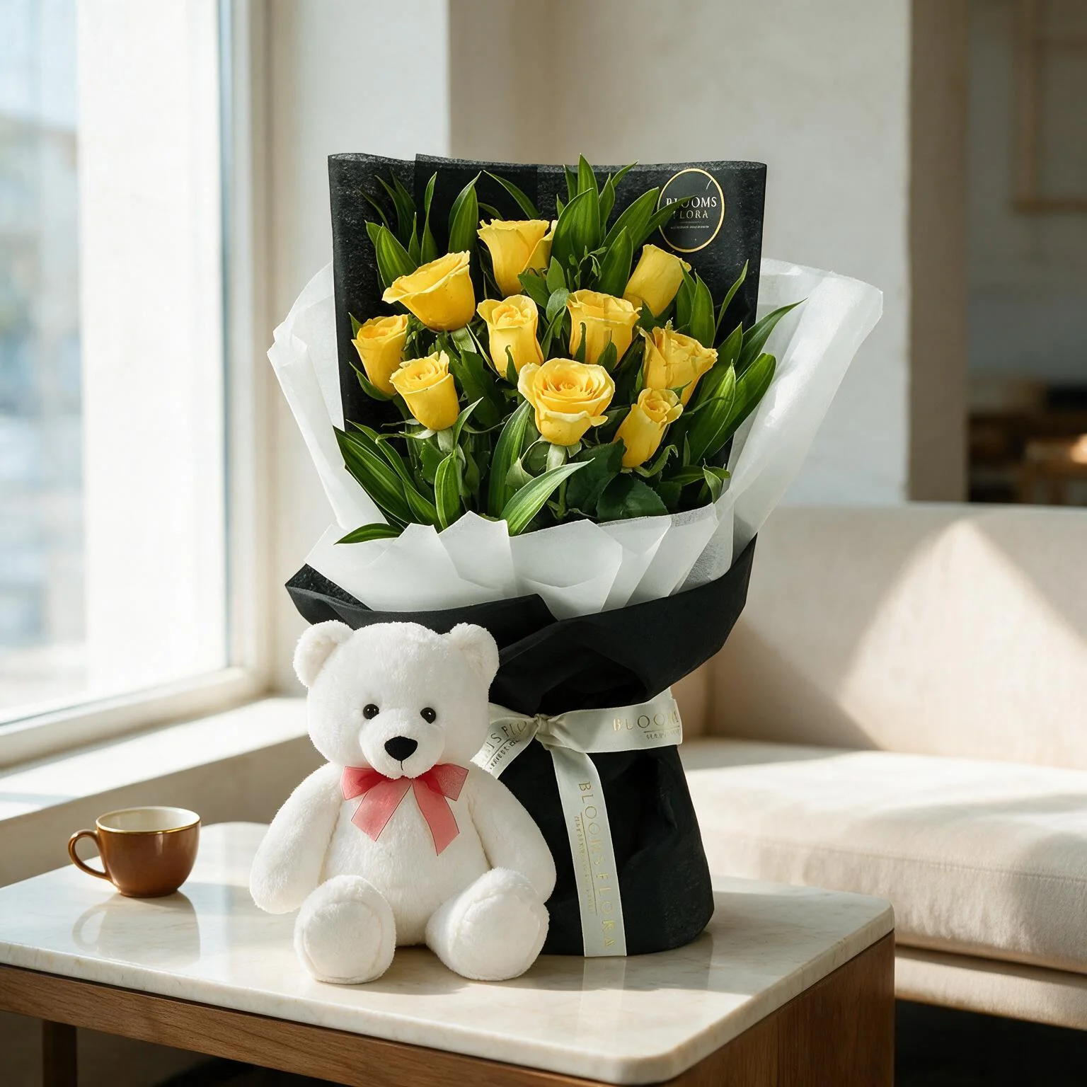 Flowers & Teddy