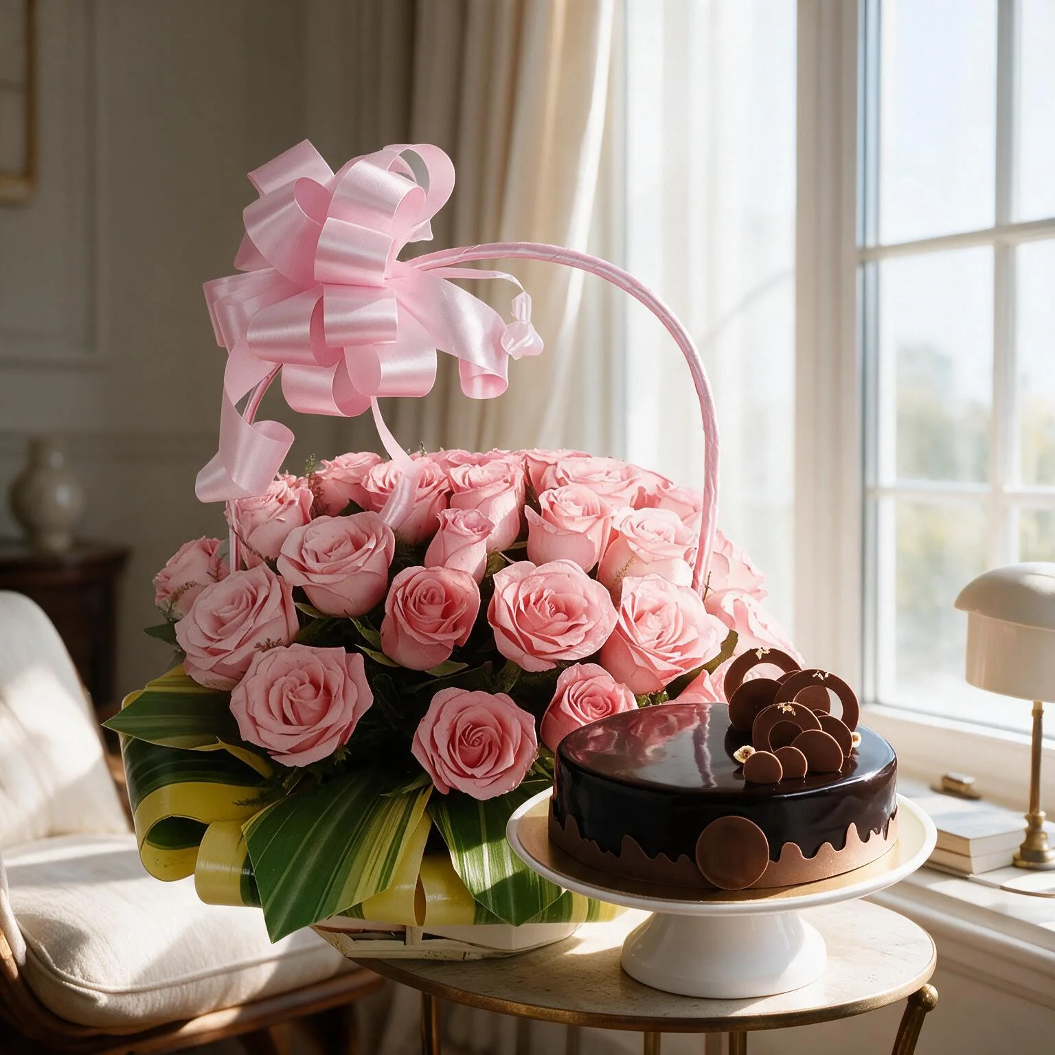 Flowers & Cake