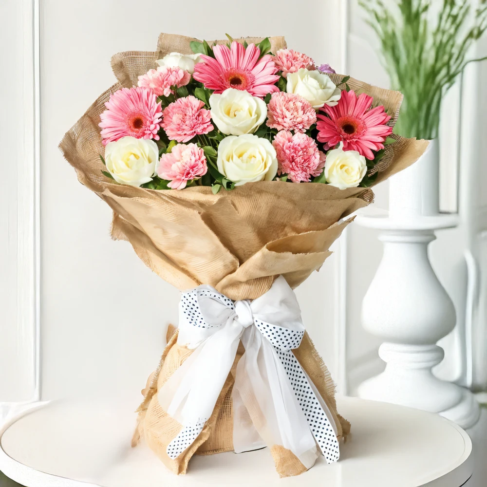 Mixed Color Flowers Bouquet