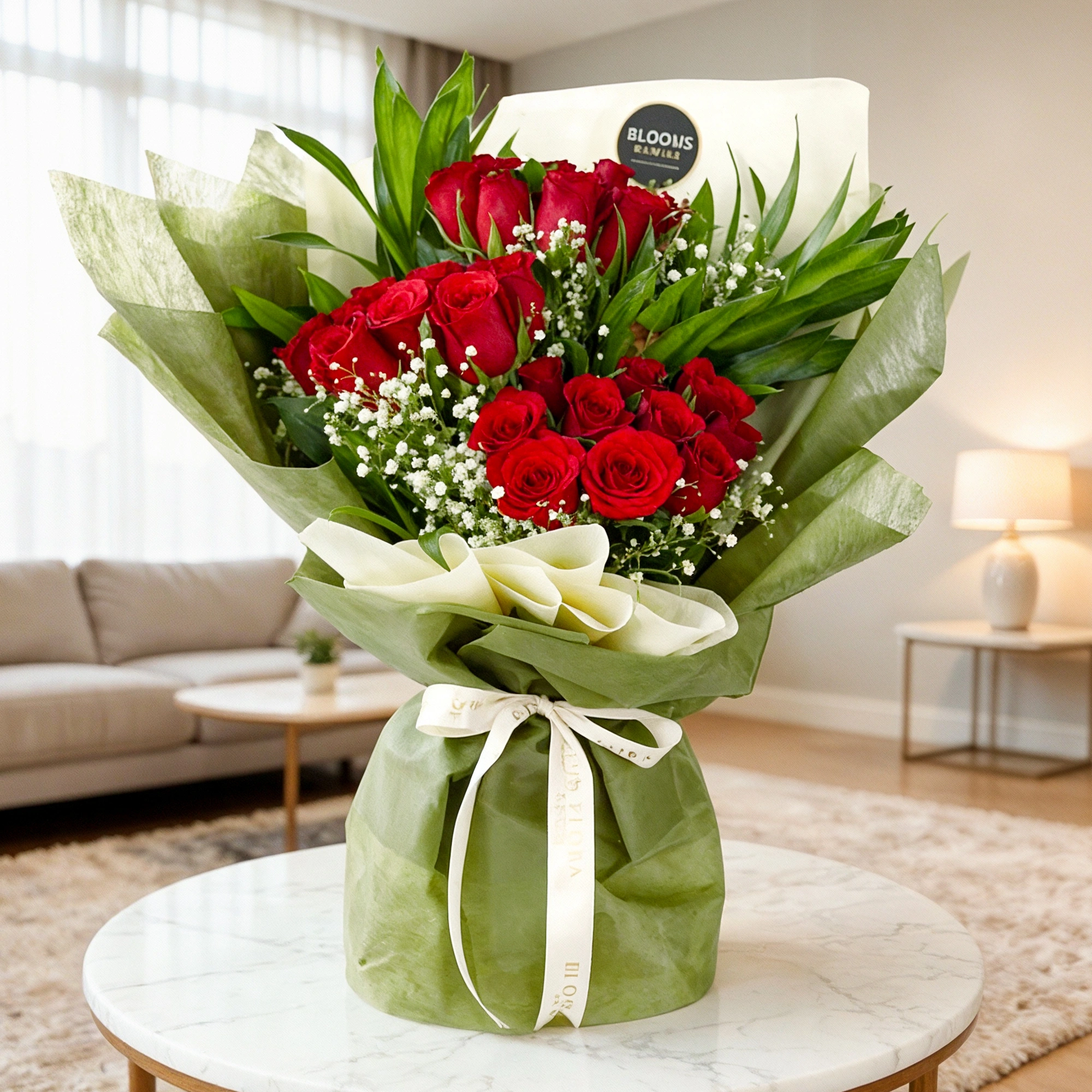 30 red roses bouquet 30 red roses bouquet