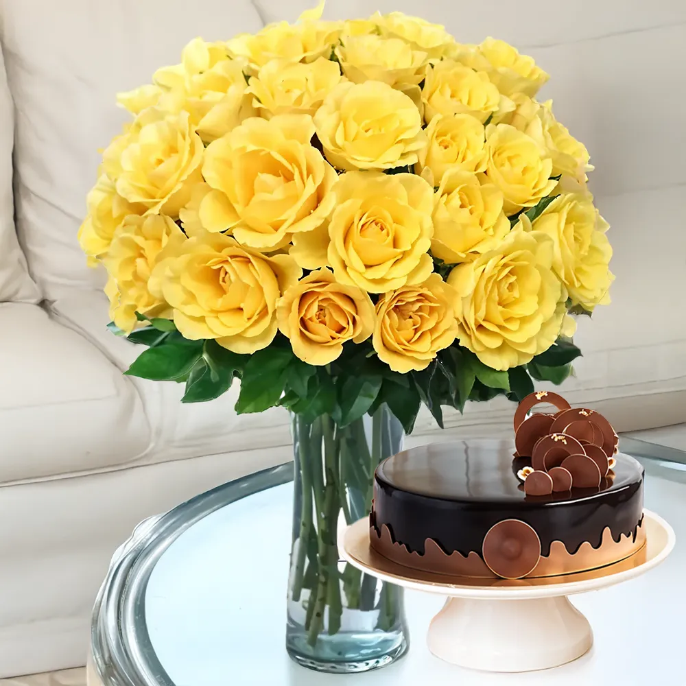 Flowers & Cake