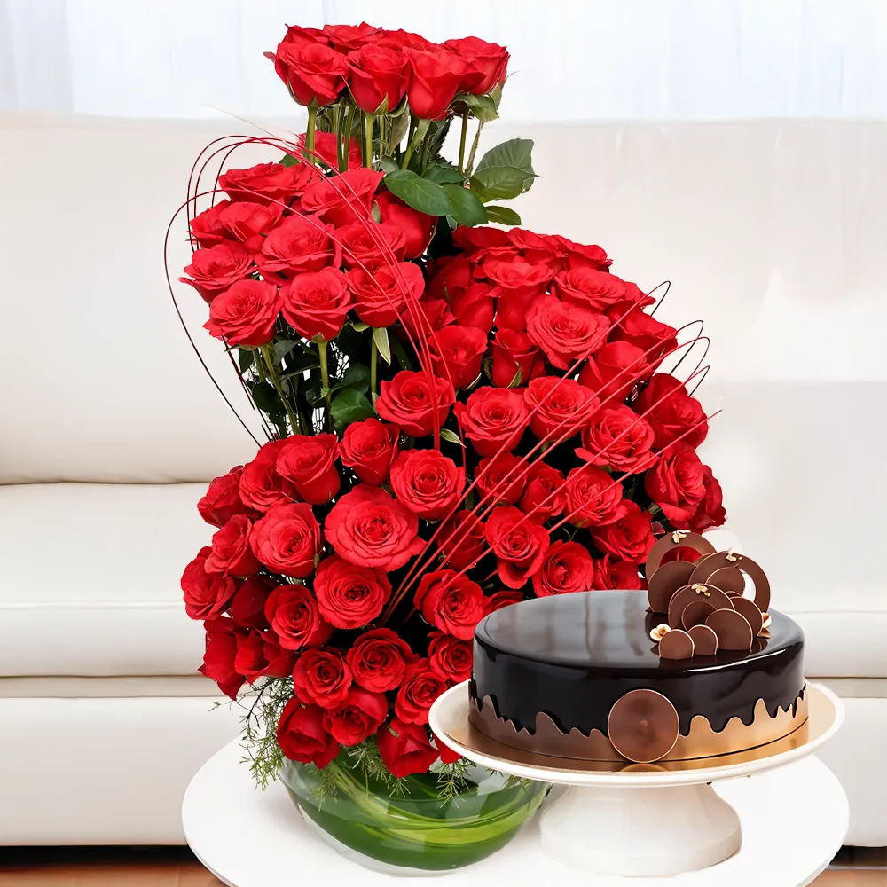 Flowers & Cake