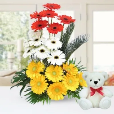 Flowers & Teddy