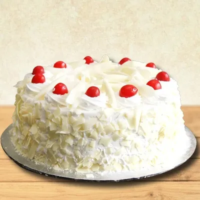 1 Kg White Forest Cake