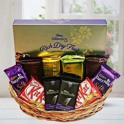 Assorted Chocolate Basket