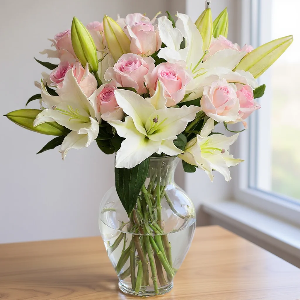 lilies-and-roses