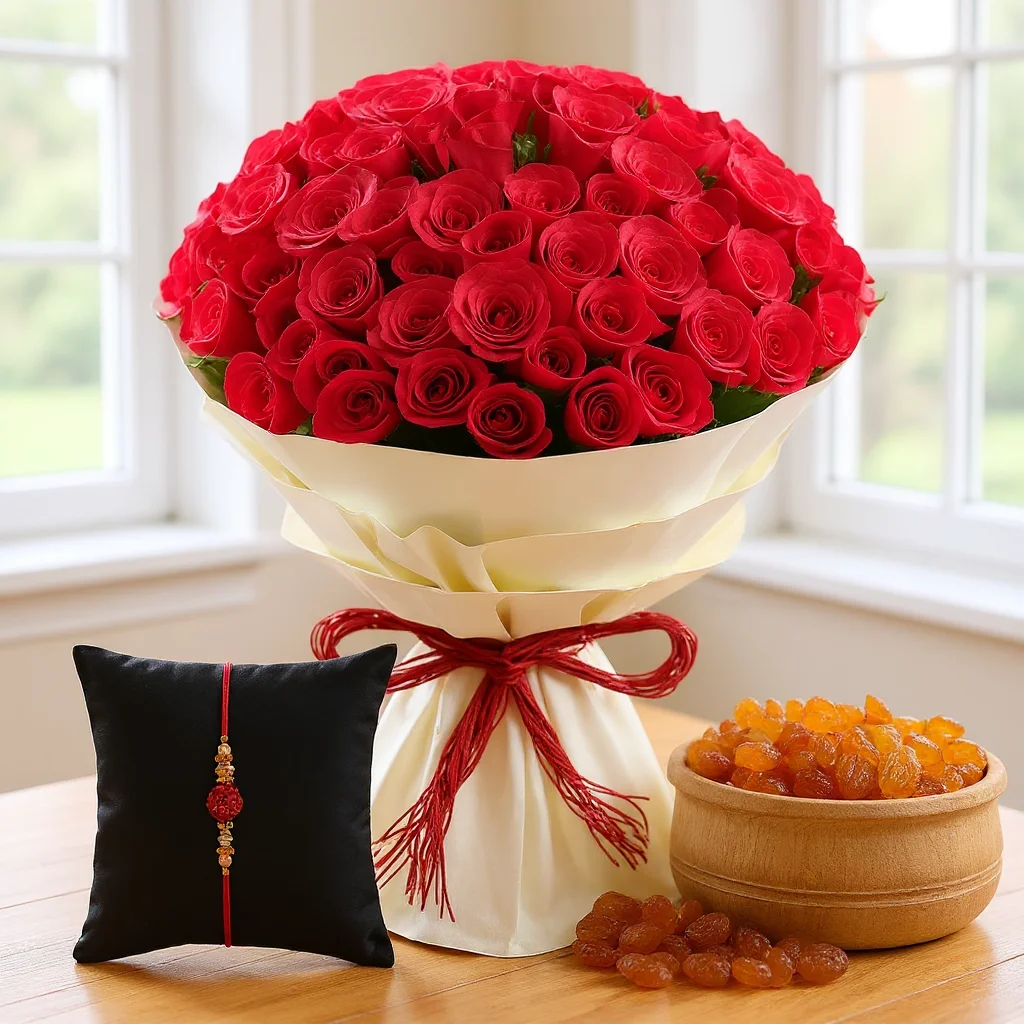 Roses and Raisins with Rakhi