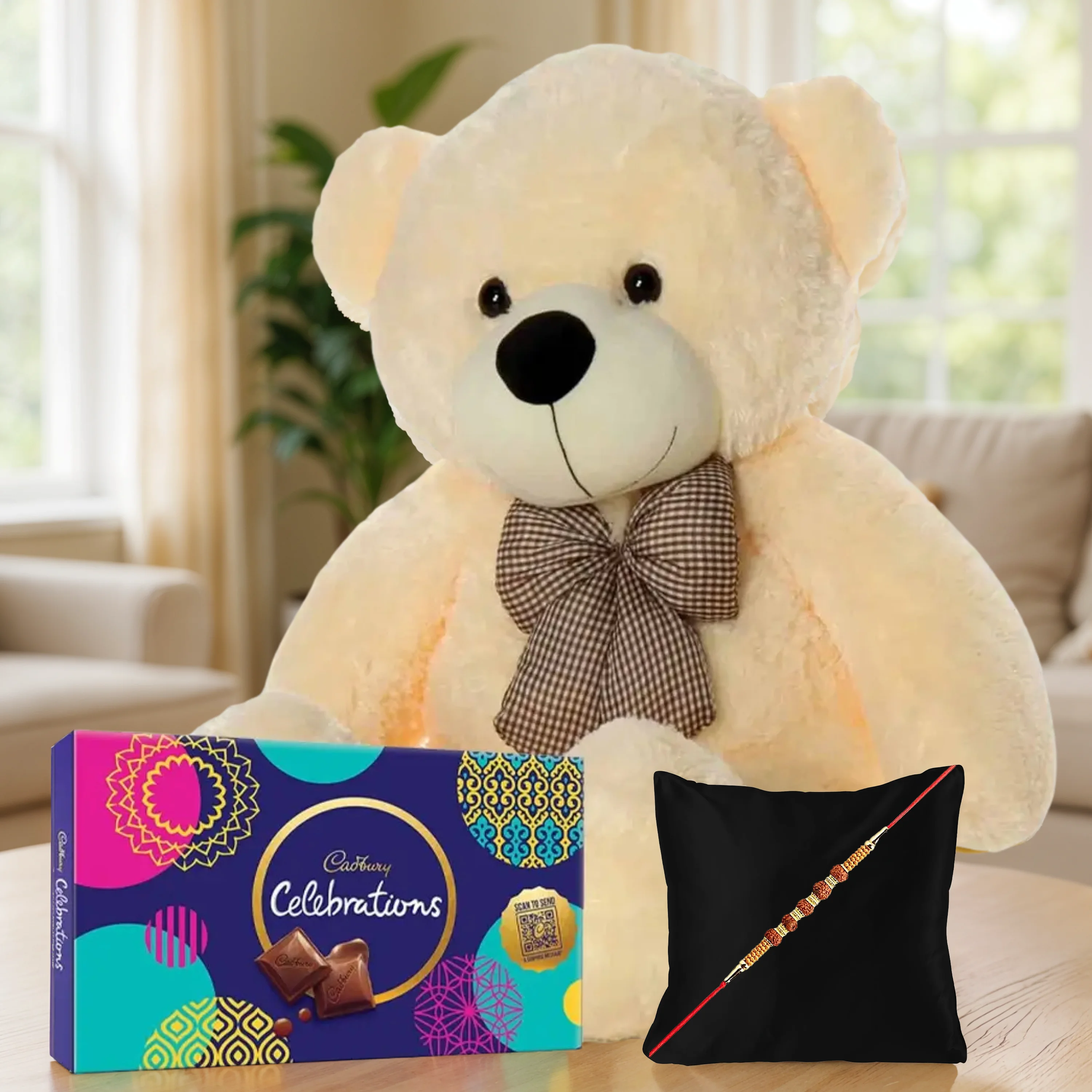 Teddy and Cadbury Celebration with Free Rakhi