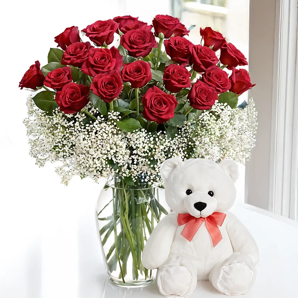 Flowers & Teddy