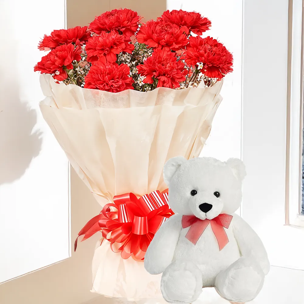 Flowers & Teddy